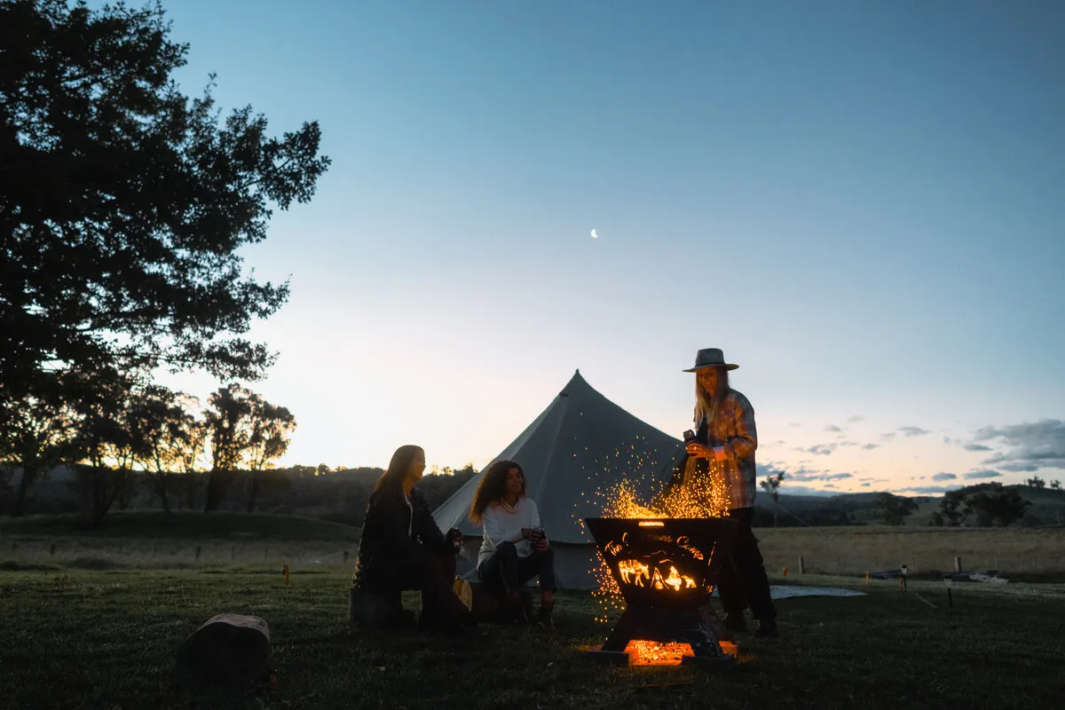 Camping Spots Along