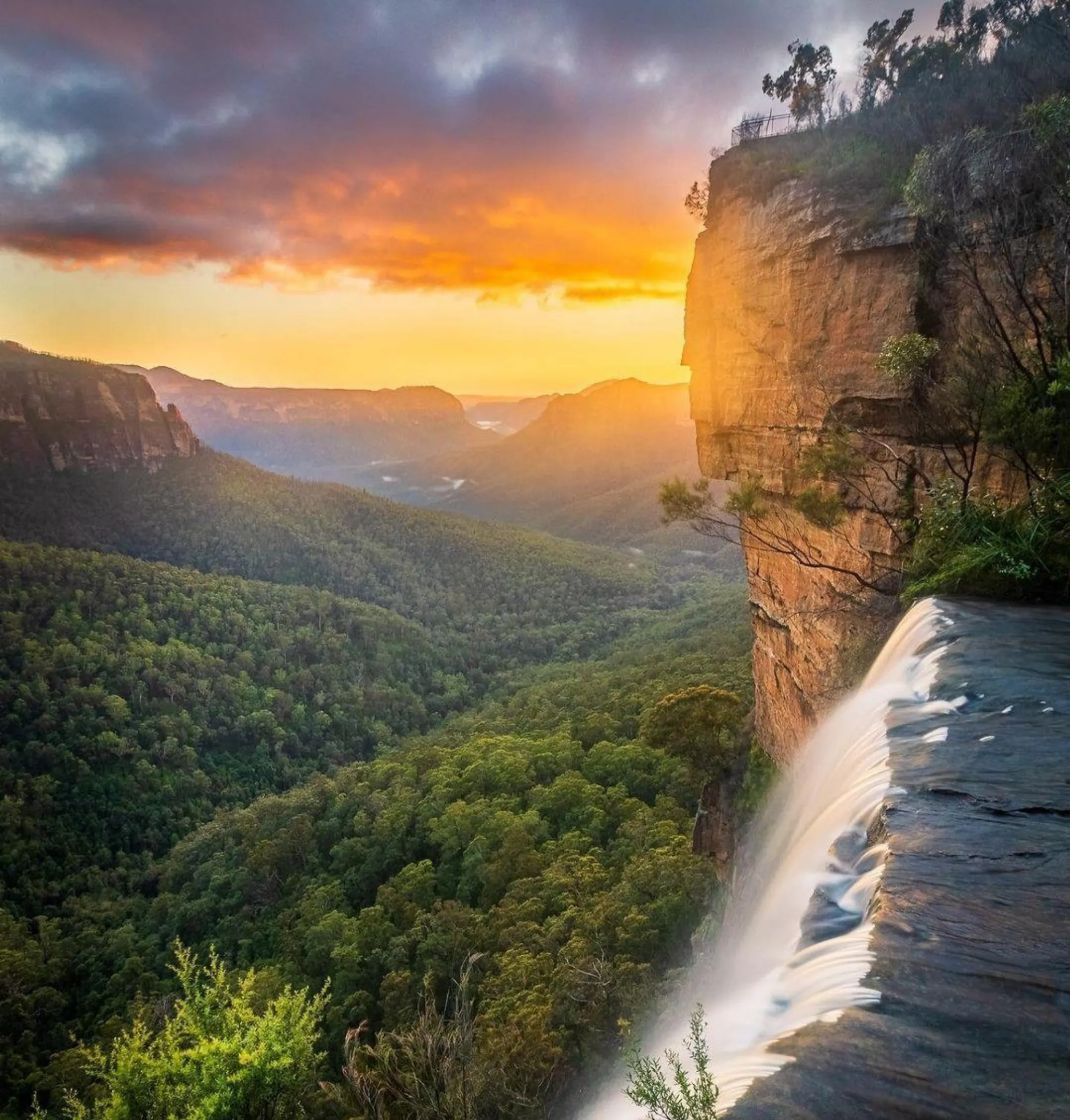 Grose Valley in the Blue Mountains National Park
