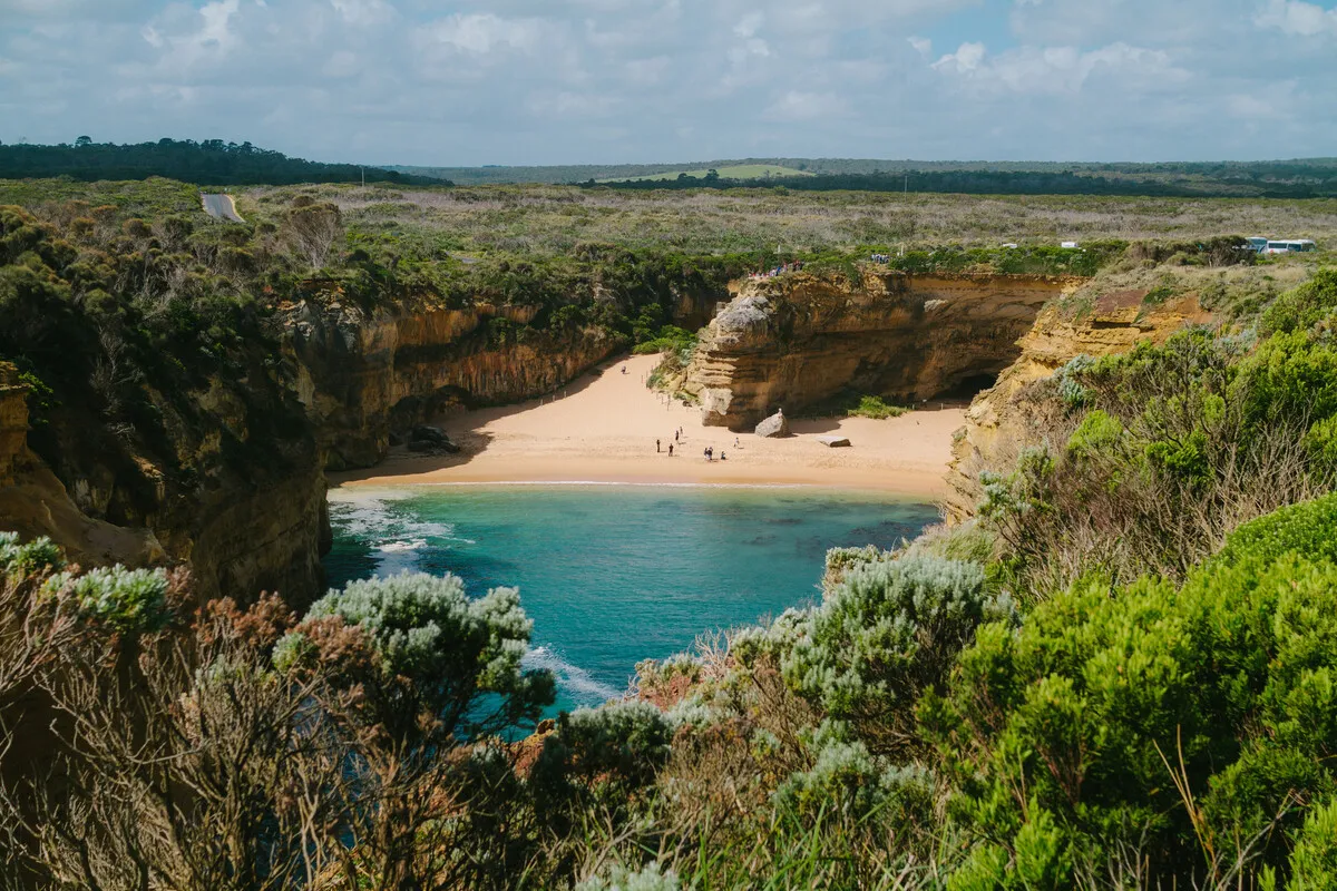Loch Ard Gorge Beach