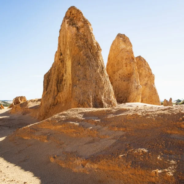 Pinnacles glow