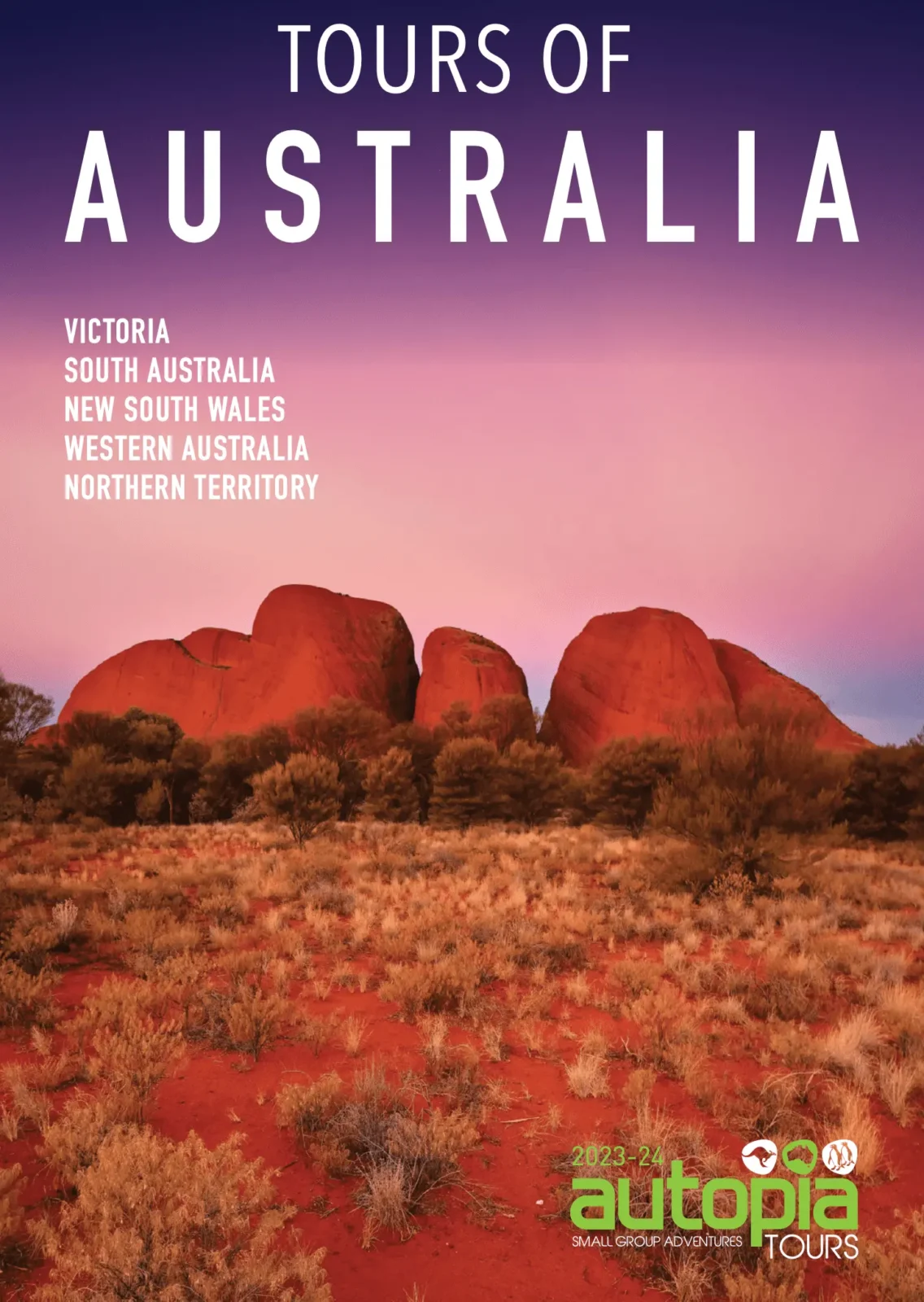 Tours of Australia Broshure