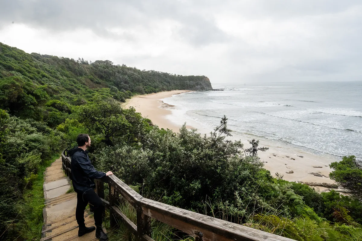 Whale watching on the Great Ocean Road