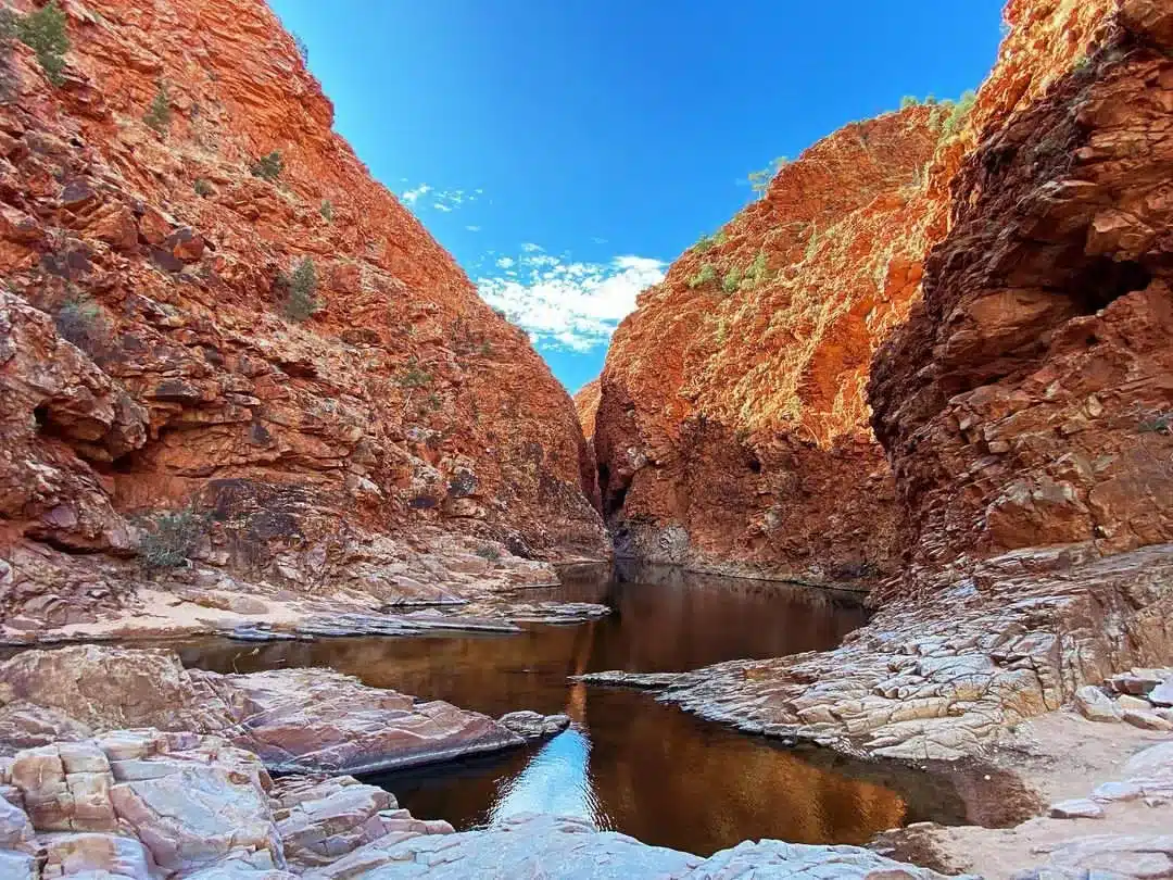 guided vs self guided Larapinta Trail
